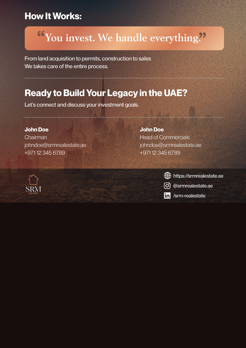 [Email Campaign] SRM Signature Invitation to HNWIs